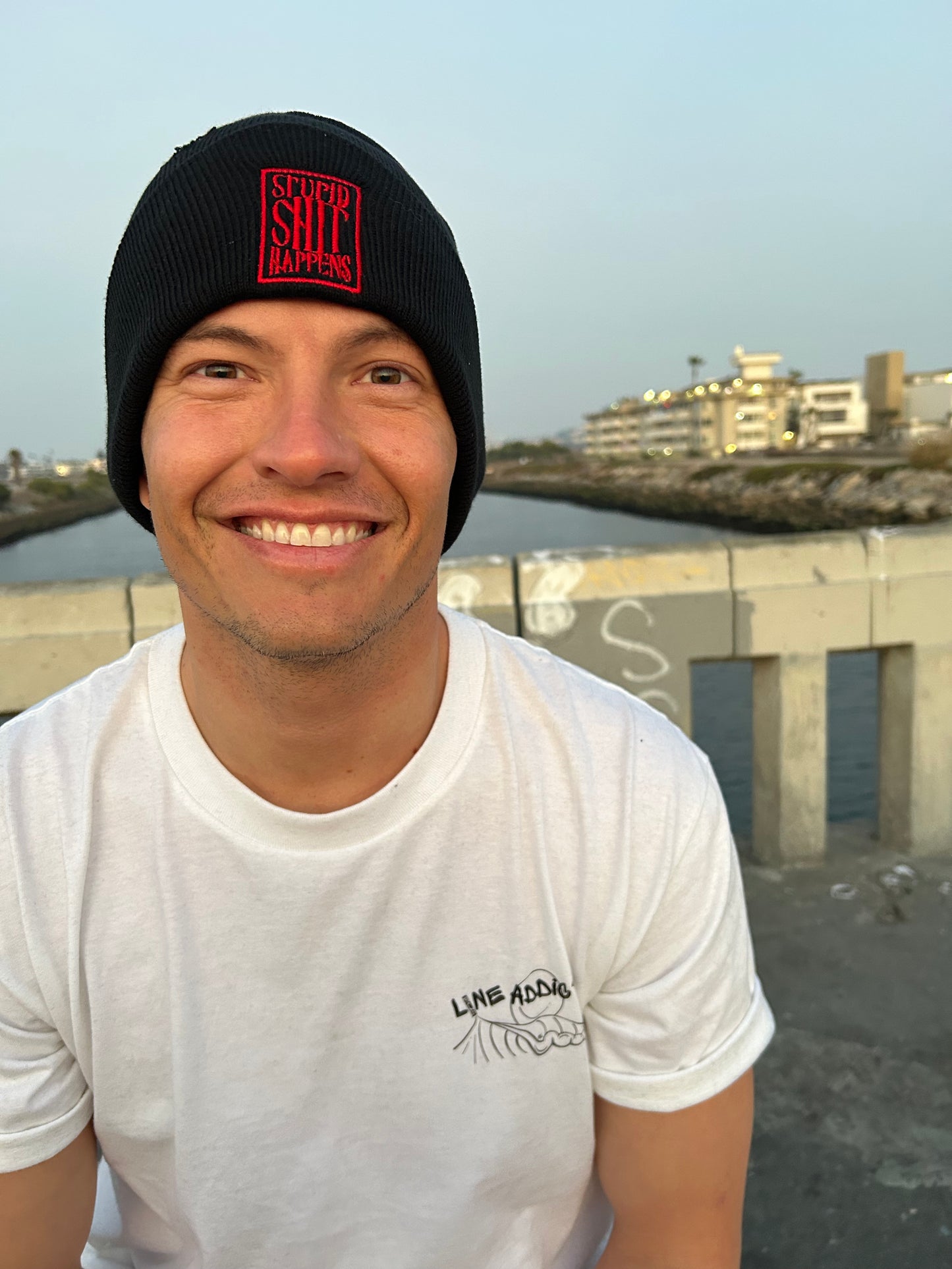 "STUPID SH!T HAPPENS" Beanie