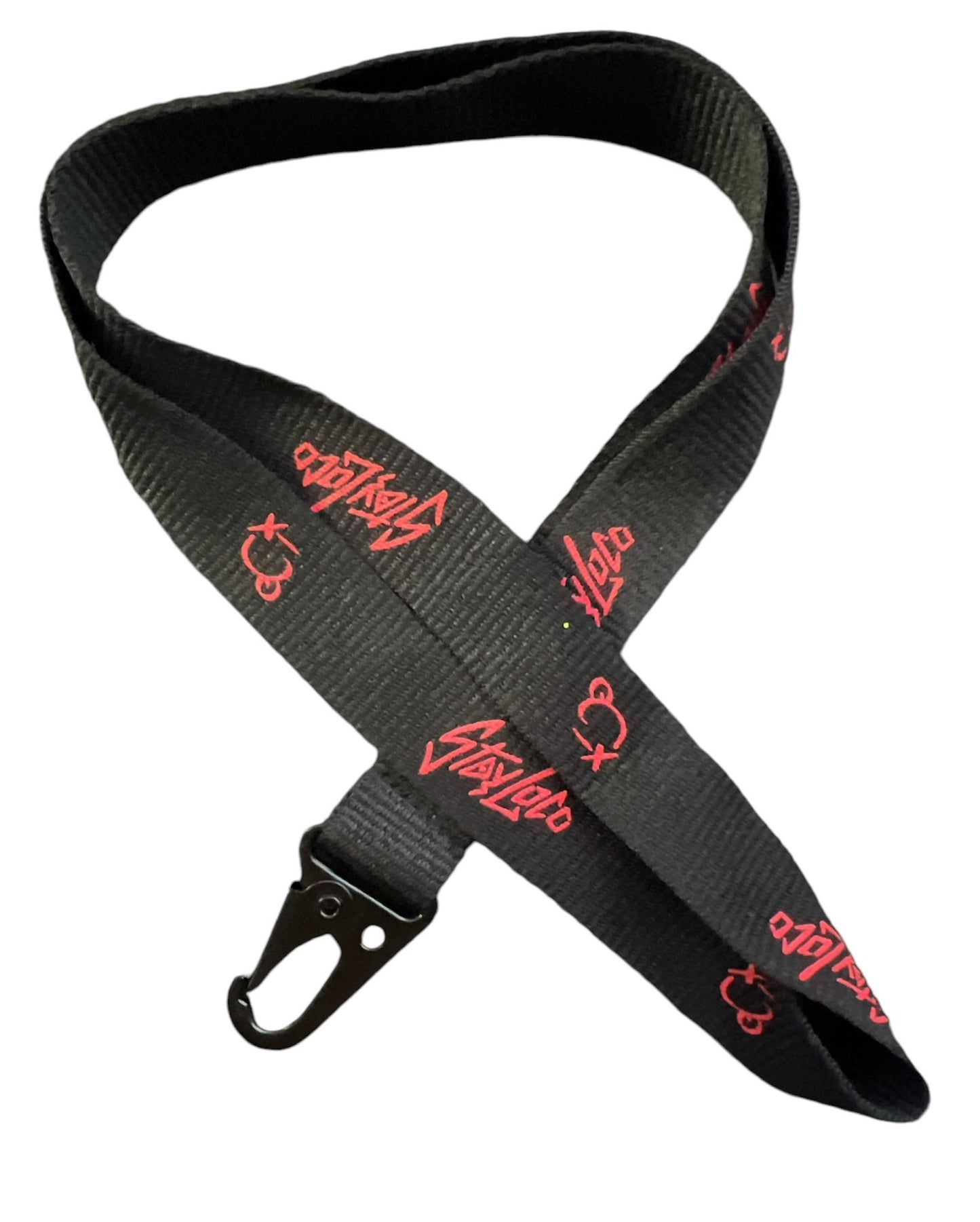StayLoco Black/Red Lanyard!