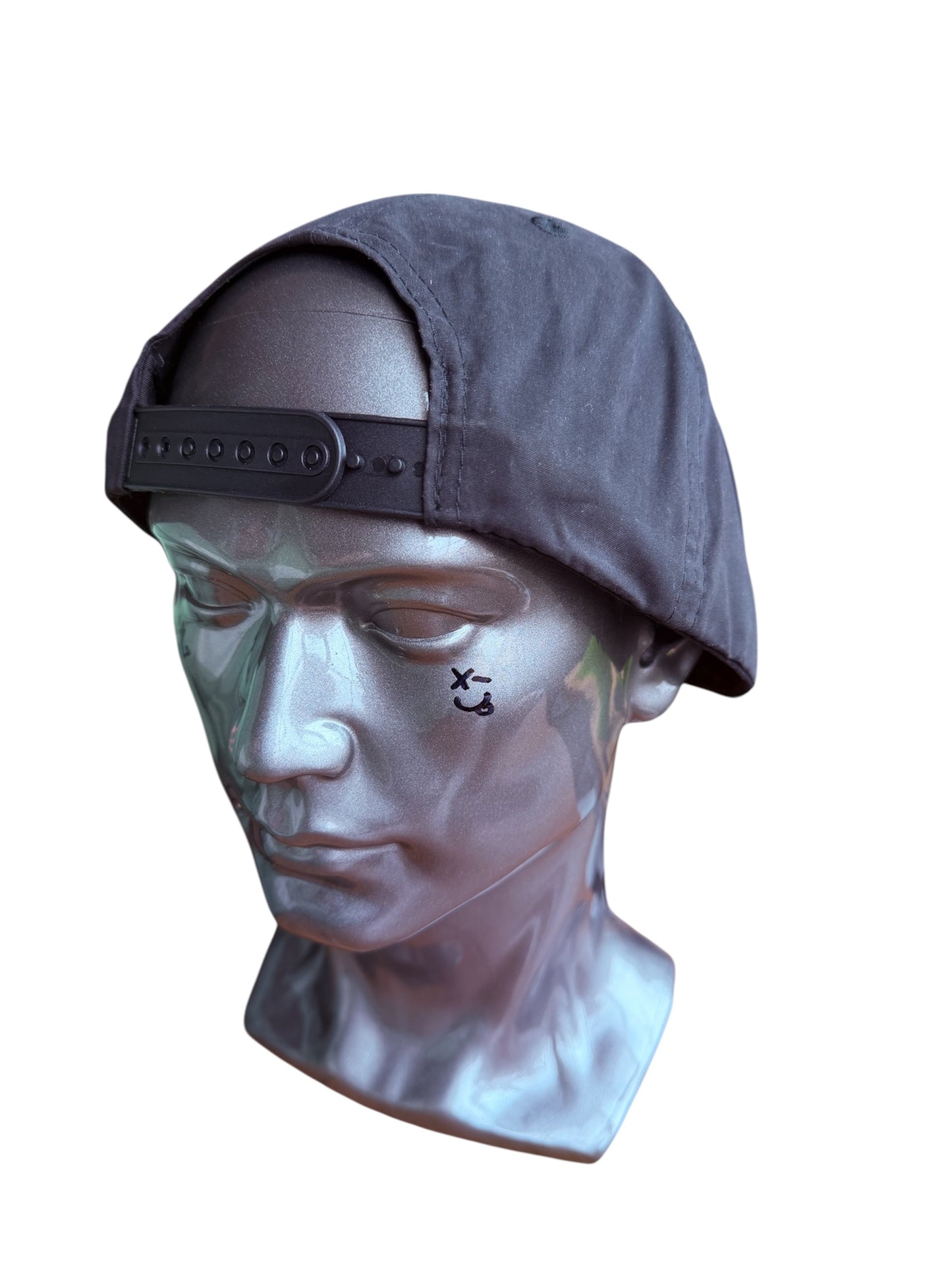 "Chasing Seconds" Water Repellent Black Flatbill!