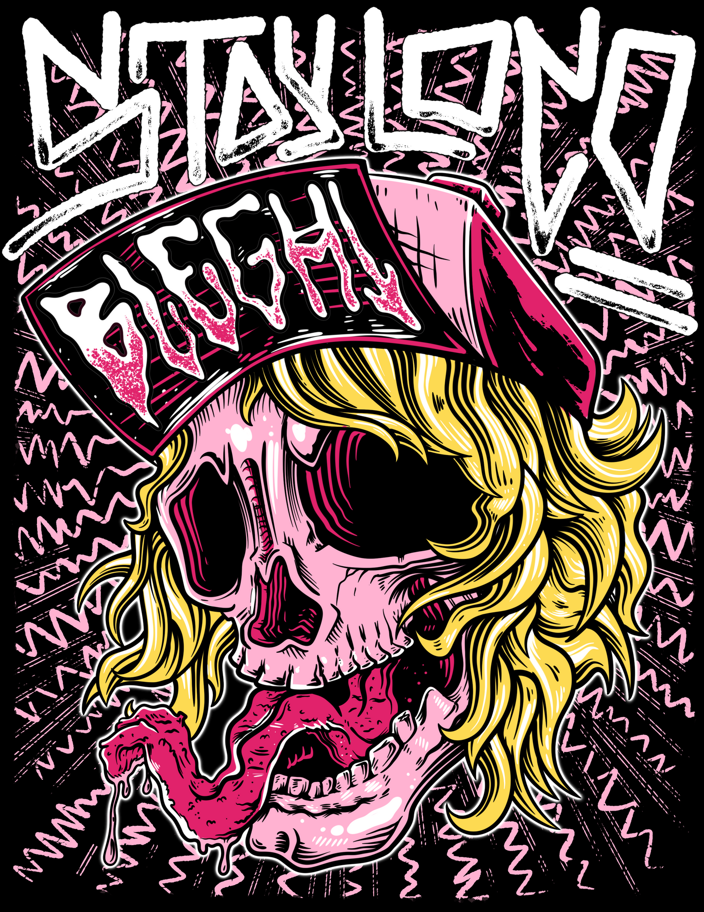 "BLEGH" 4 in. Sticker