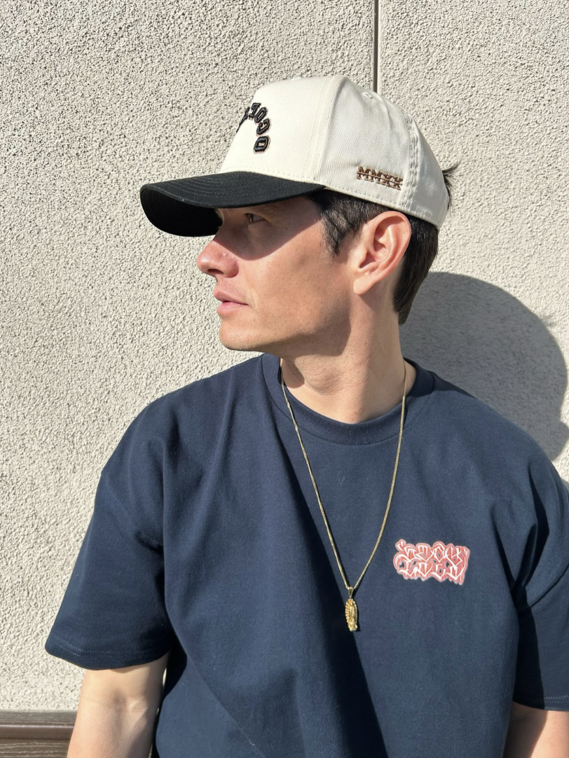 "HEAVY MUSIC FOR HAPPY PEOPLE" Midnight Naxy Unisex Heavyweight Tee