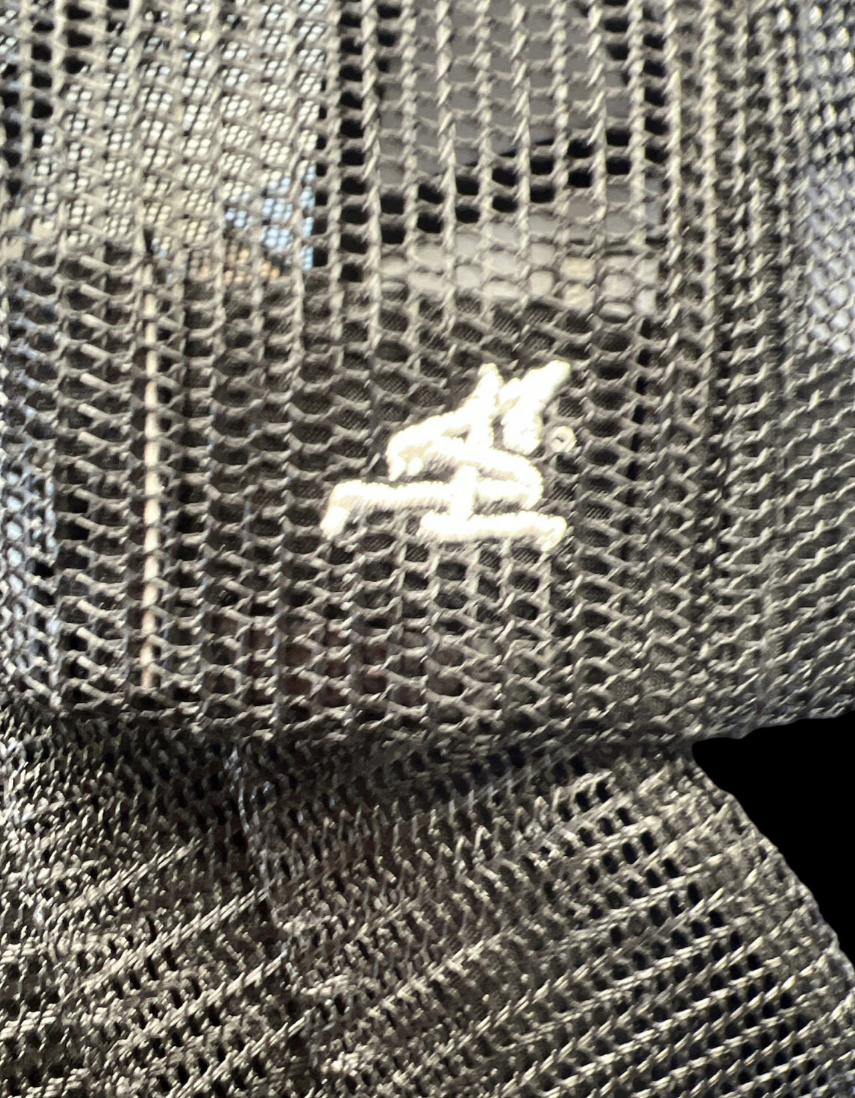 "SCENEIOR CITIZEN" Black 7 Panel Trucker*