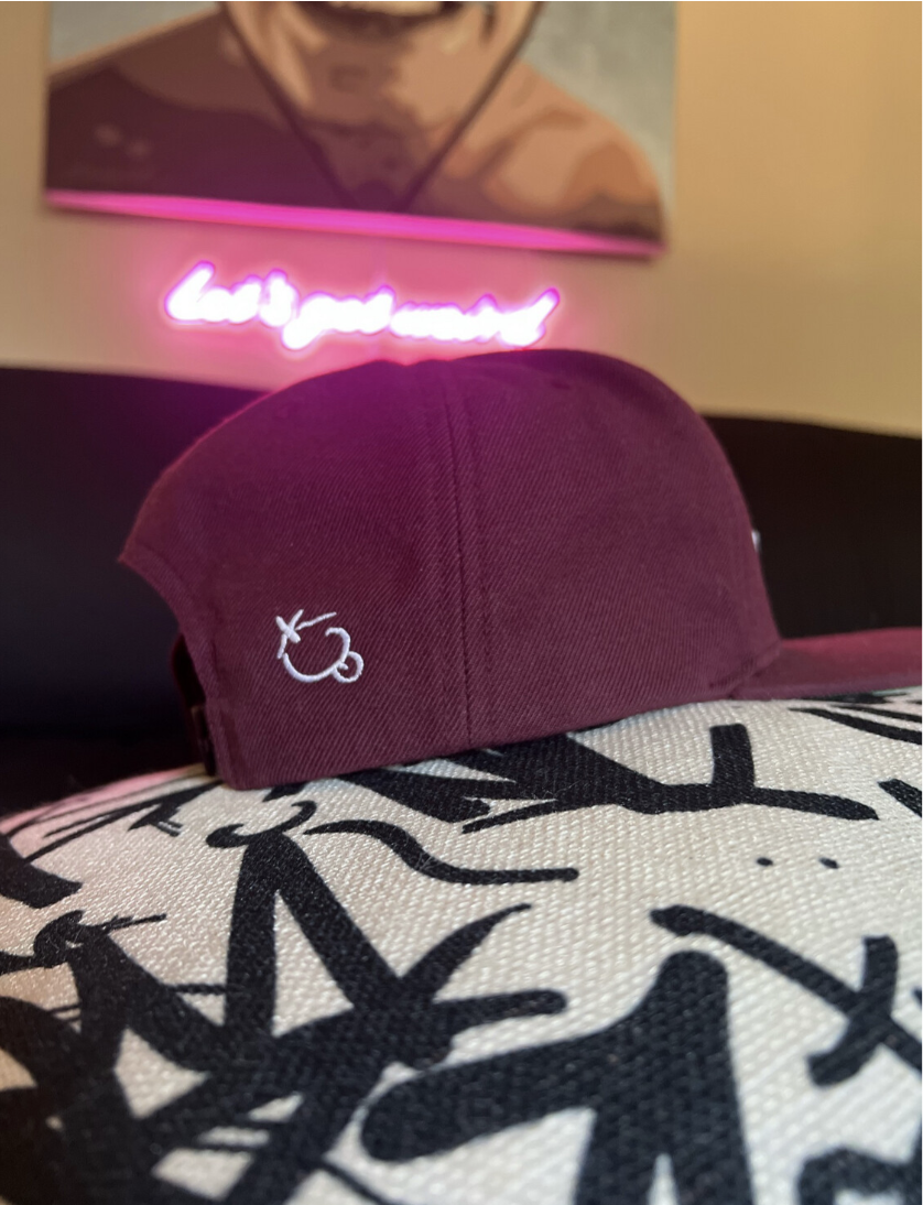 StayLoco Maroon Flatbill