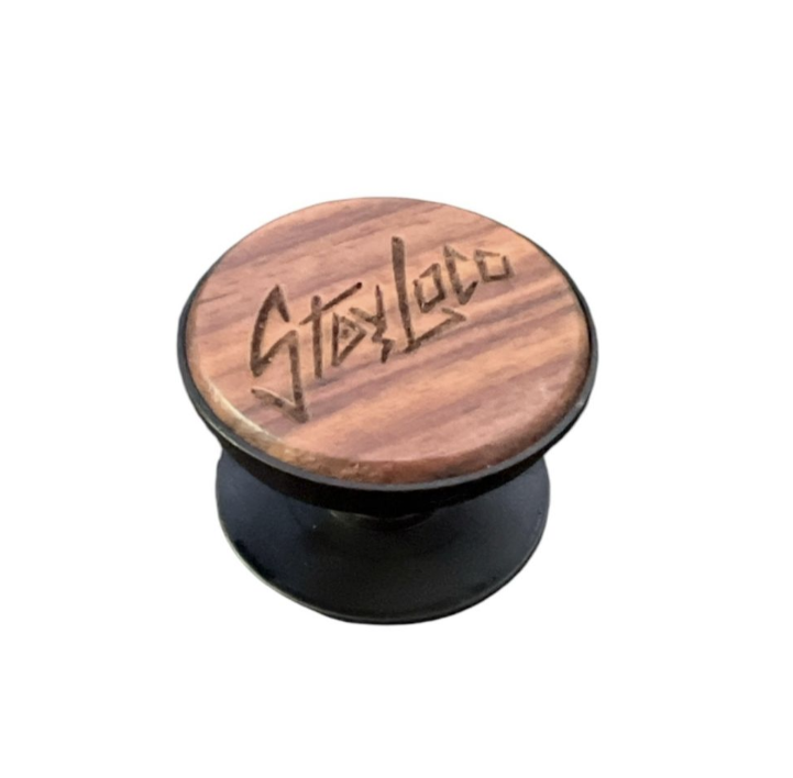 Wooden StayLoco Popsocket