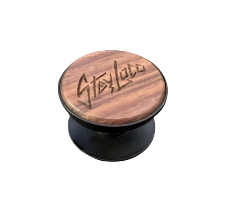 Wooden StayLoco Popsocket