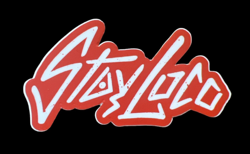 StayLoco 3 in. Sticker