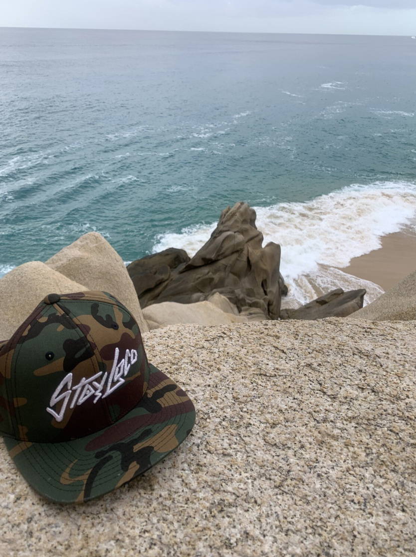 StayLoco Camo Flatbill