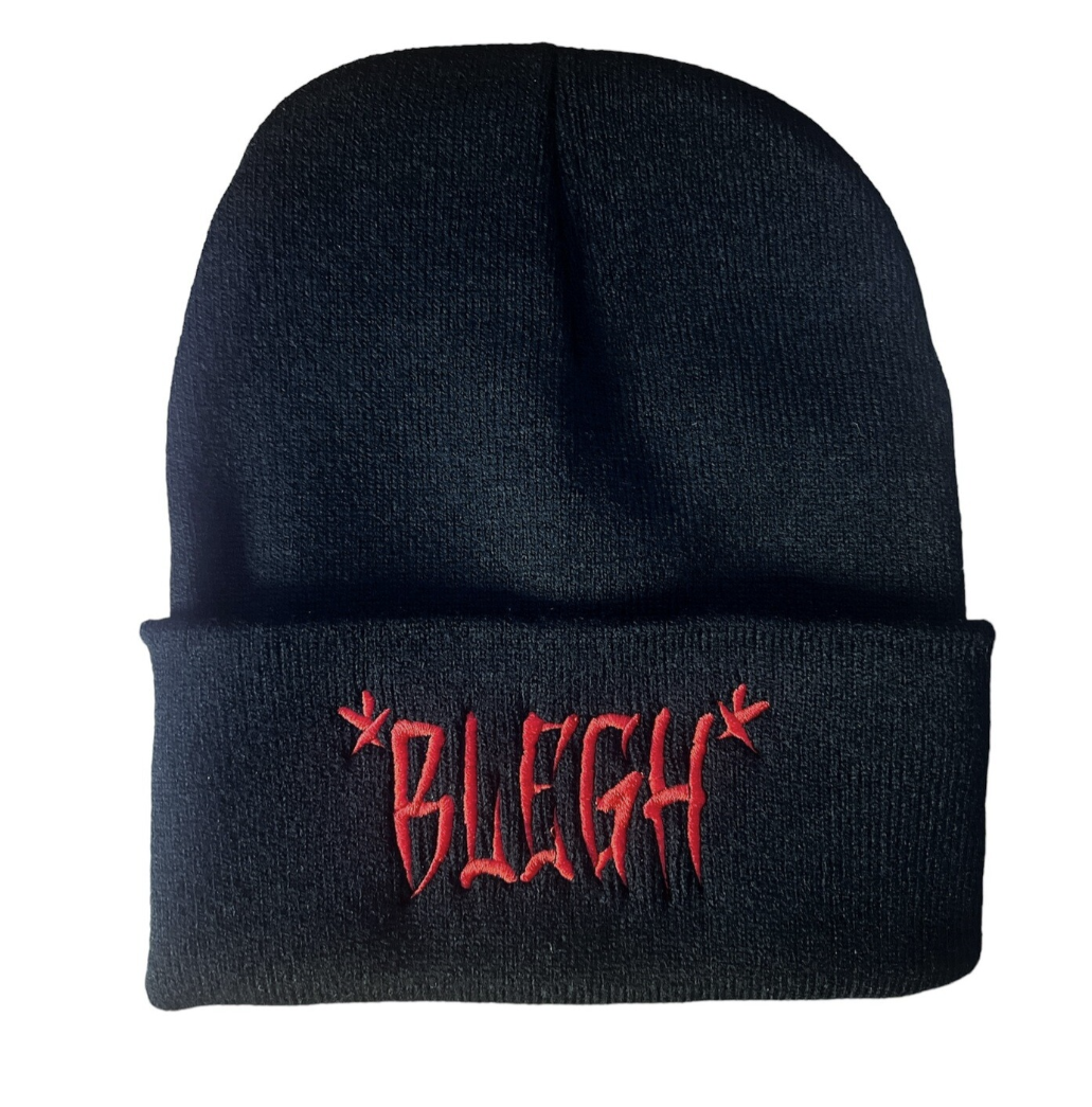 *BLEGH* Black Beanie