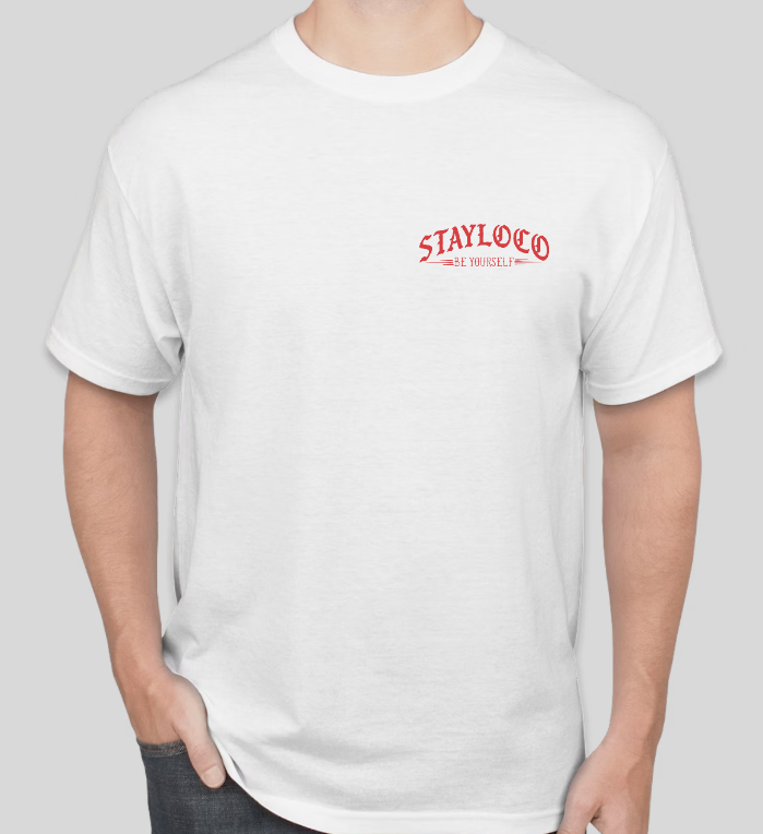 "HOME IS WHERE THE HEART IS" White Unisex Heavyweight Tee