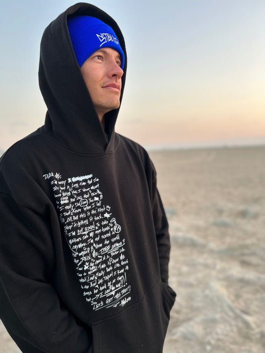 "DEAR ME" Black Hoodie