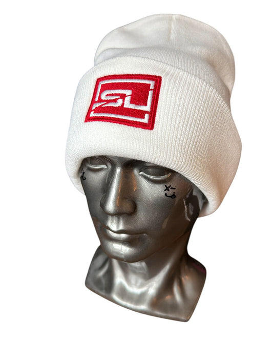 SL Clean White Beanie