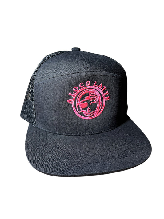 "A LOCO LATTE" 7 Panel Trucker*