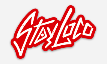 StayLoco 3 in.  Sticker
