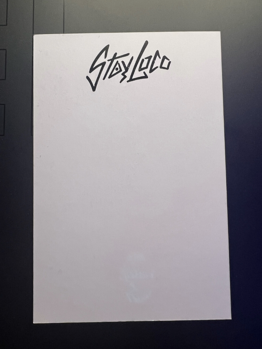 Postcard signed by Jay Starrett