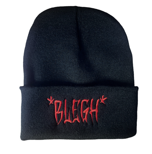 *BLEGH* Black Beanie